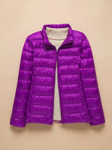Evelyn | Women's Ultra-Light Hooded Quilted Winter Coat