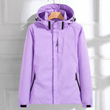 Victoria | Women's Waterproof Hooded Adjustable-Fit Rain Jacket