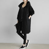 Women's Waterproof Trench Coat Hooded | Functional Outerwear