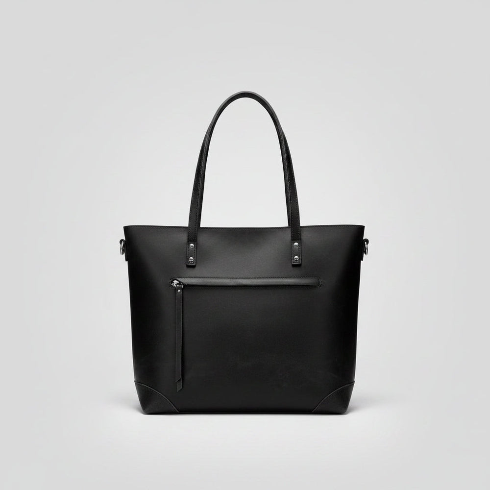 Womens Zippered Tote Bag Handbag Large