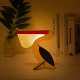 WildGlow Wooden Animal Table Lamp - Eco-Friendly Night Light for Kids' Rooms & Nursery Decor