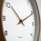 NordicTimber Wooden Wall Clock - Elegant Scandinavian Design for Home Decor