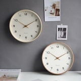 Scandinavian Simplicity Wooden Wall Clock - Modern Minimalist Design for Home Decor