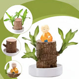 Wood Plant Stand Indoor Outdoor Flower Pot Display Shelf