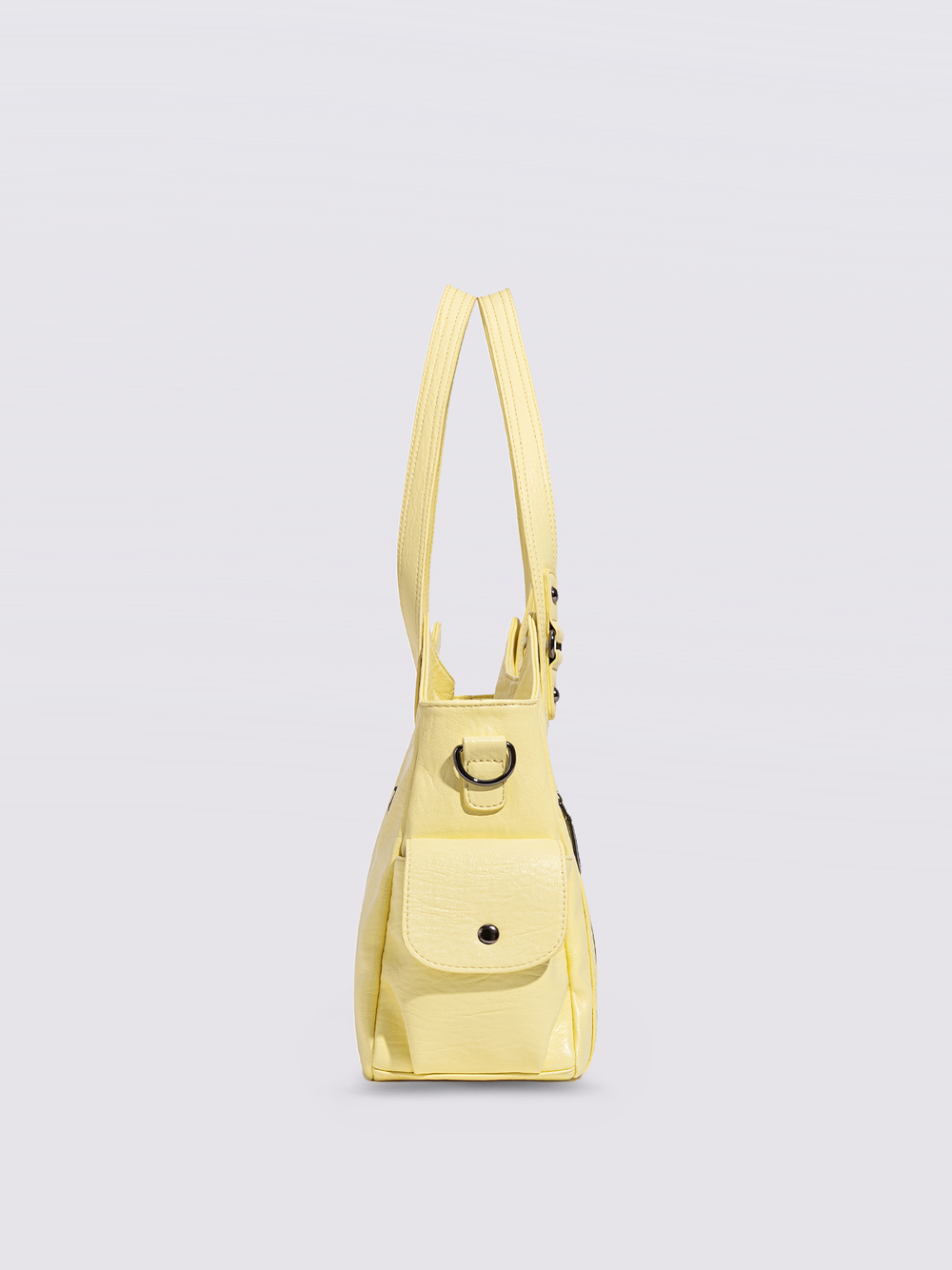 Stylische Handtasche mit Reißverschlusstaschen & Abnehmbarem Trageriemen – Ideal für Alltag & Reisen