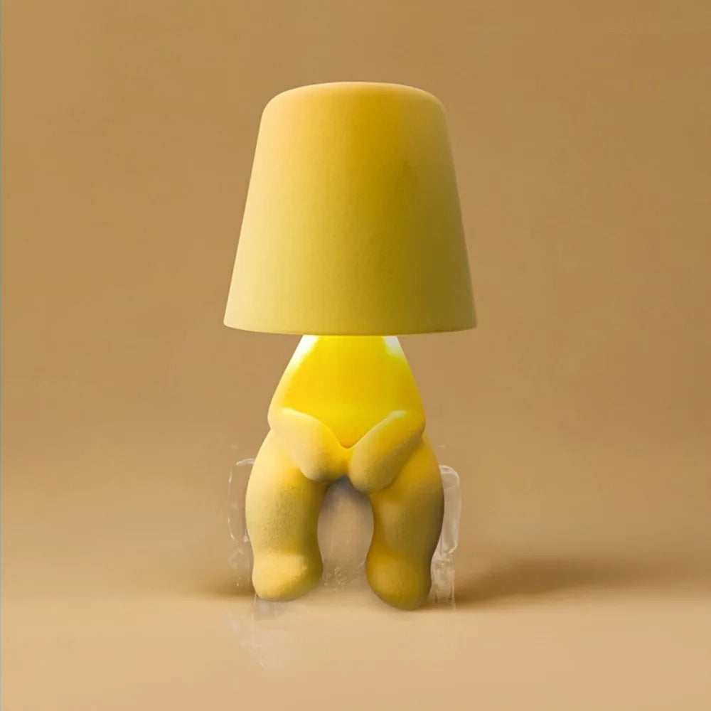 Figurine Table Lamp – LED, Rechargeable Battery & Up to 2000 Lumens