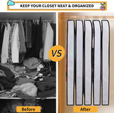 24-Pack PEVA Garment Cover Set – Durable Hanging Garment Bags in 3 Sizes for Clothing Protection and Storage