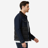 Men's quilted coat, view 2