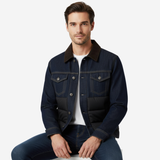 Men's quilted coat, view 4