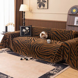 Enhanced Product Title: "Zentara Chenille Zebra Print Geometric Sofa Cover - Stylish & Durable Furniture Protector" 

This title includes relevant keywords while highlighting the product's features, making it more appealing for Google Shopping.