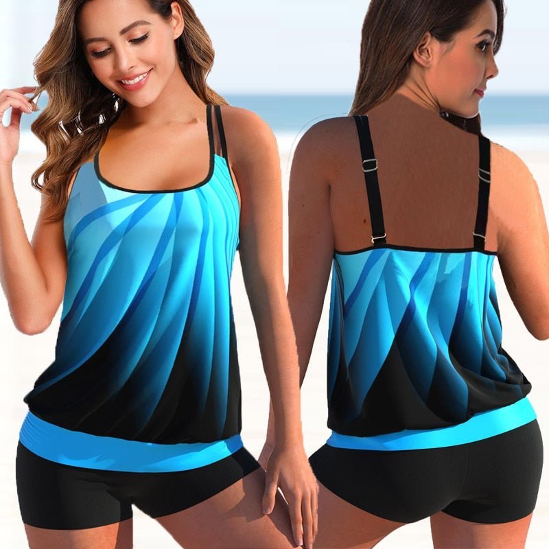 Marielle – Plus Size Tankini for Beach & Pool