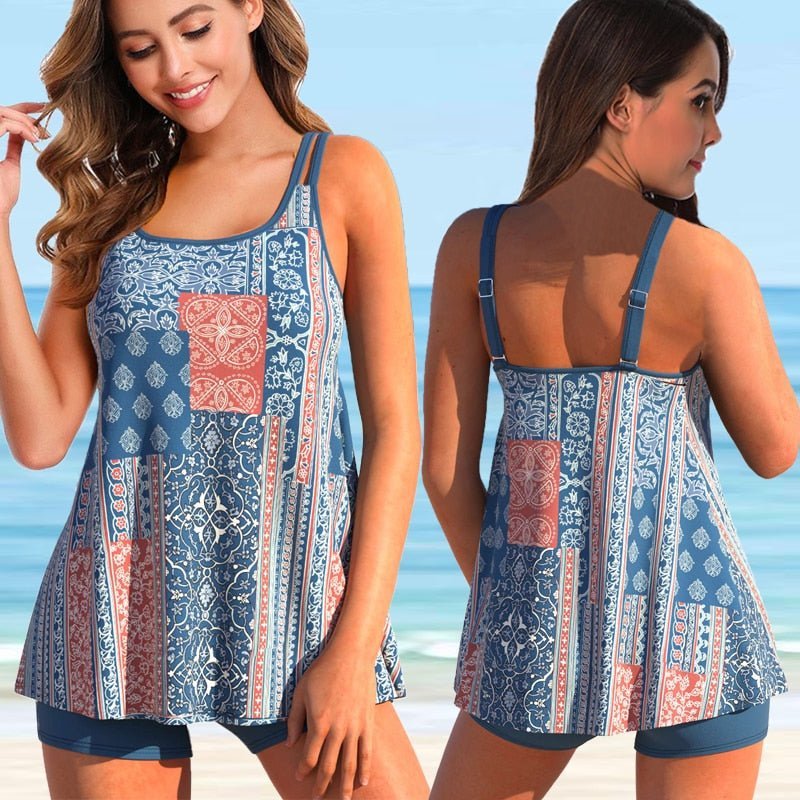 Marielle – Plus Size Tankini for Beach & Pool
