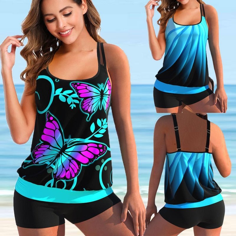 Marielle – Plus Size Tankini for Beach & Pool