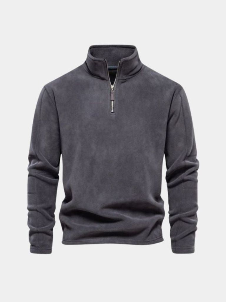 Men's zip-up cardigan, view 1