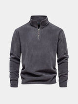Men's zip-up cardigan, view 1
