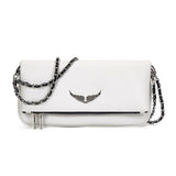 Elegante Gesteppte Clutch mit Kettentrageriemen – Vielseitige Handtasche für jeden Anlass