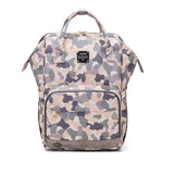 Large Capacity Waterproof Baby Nappy Backpack - Multi-Pocket Travel Diaper Bag for Moms & Dads
