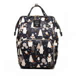Large Capacity Waterproof Baby Nappy Backpack - Multi-Pocket Travel Diaper Bag for Moms & Dads